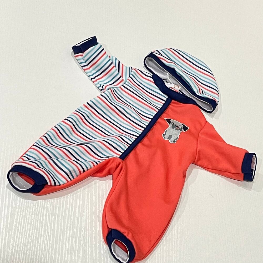 PJ For A 20 Inches Doll Striped Pajamas